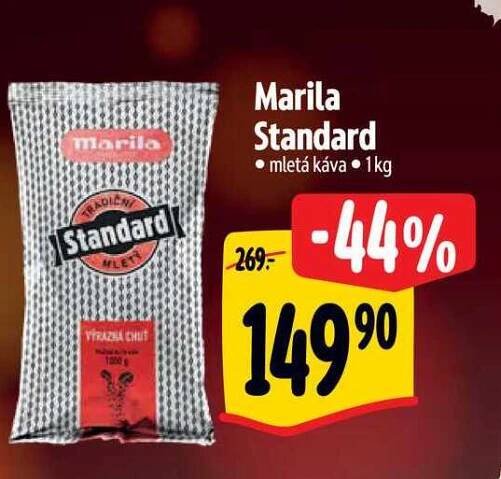 Marila Standard mletá káva 1kg
