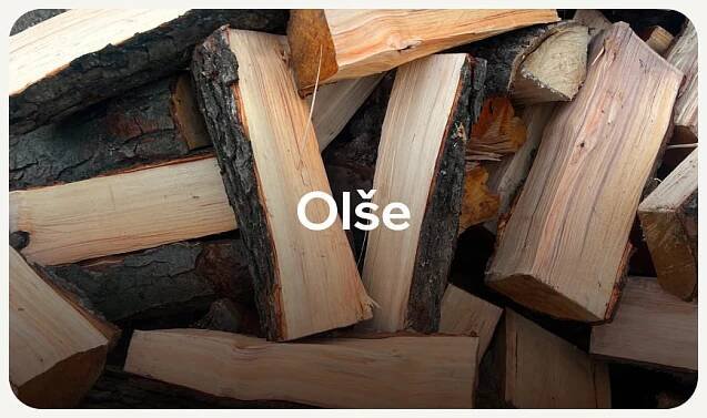 Olše dřevo