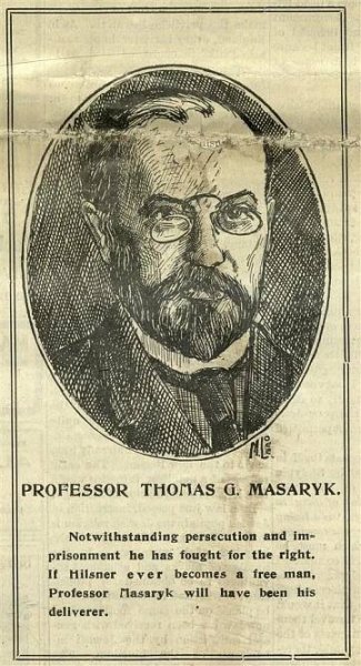 The Hebrew Standard, č. 4, 23.8.1907, New York, Masarykův ústav a Archiv AV ČR, v. v. i.