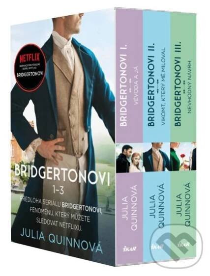 Kniha: Bridgertonovi 1–3 (Julia Quinn)
