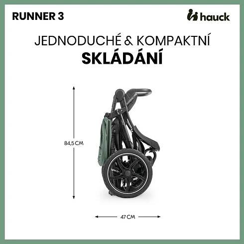 HAUCK Runner 3 s ruční brzdou