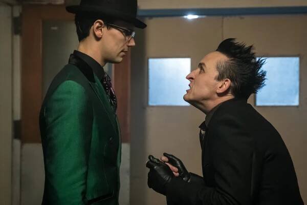 Gotham - Já jsem Bane - Z filmu - Cory Michael Smith, Robin Lord Taylor