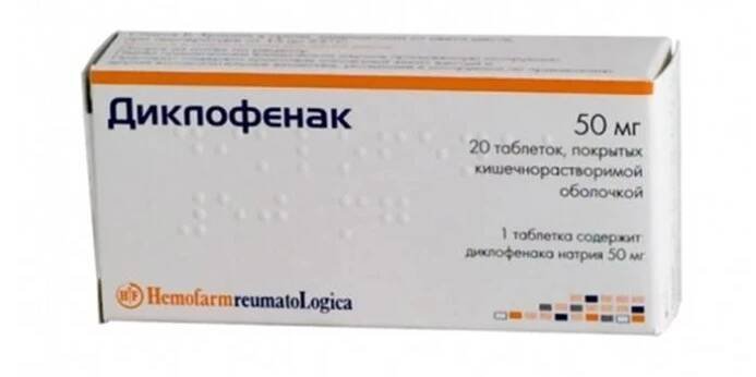 Diclofenac tablety