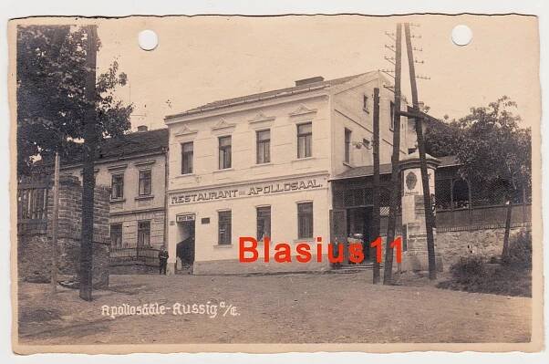 Ústí nad Labem - restaurace Apollo - cca 1930