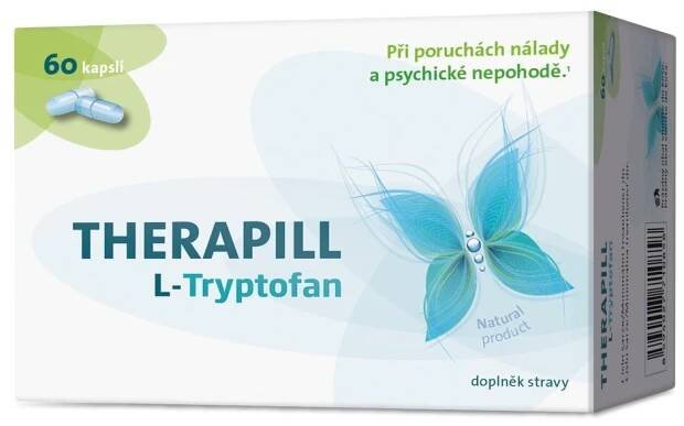 L-Tryptofan Therapill 60 kapslí