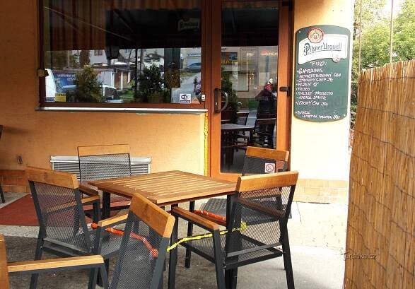 Restaurace Myslivna ve Zlíně - Cyklo bar - hospůdka