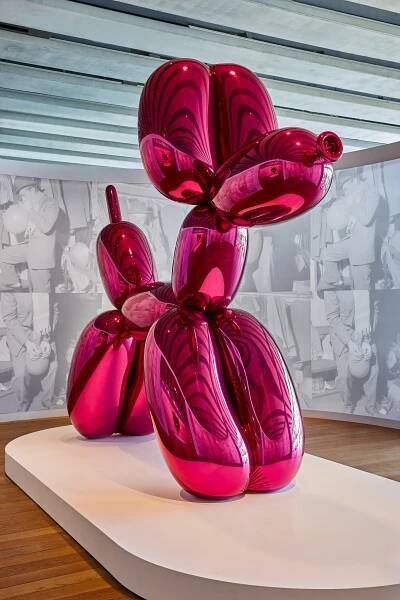 Jeff Koons Mucem. Works from the Pinault Collection