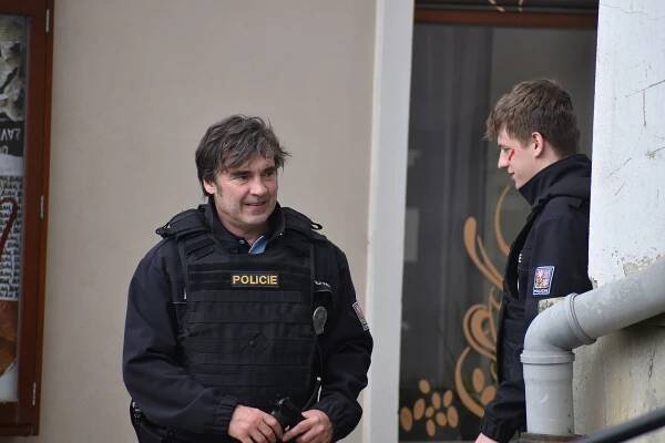 FOTO: Na náměstí v Boskovicích se střílelo. Filmaři točili První hlídku