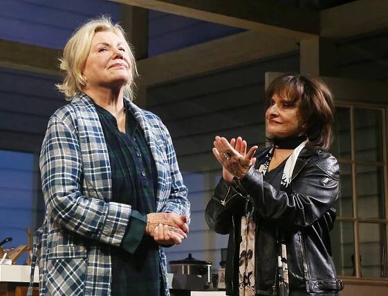 Marsha Mason and Patti LuPone in "The Roommate" on September 15