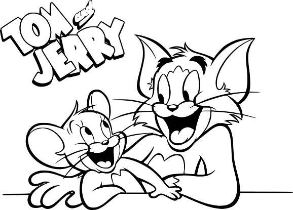 Smějící se Tom a Jerry