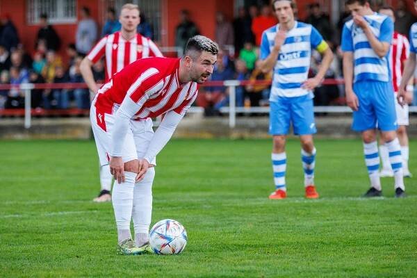 FOTO: Dali jsme soupeři dva gólové dárky, pak už si to pohlídal, litoval Raszyk