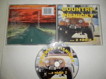 CD Country Písničky z Rádia 2- Ranger, Hoffmann, Nedvěd - Hudba