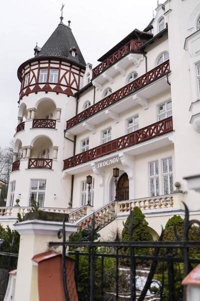 Jednolůžkový pokoj Comfort / budova Trocnov - Villa Smetana****