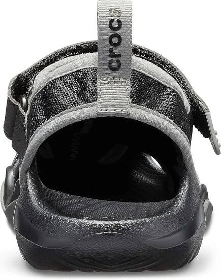 Amazon.com | Crocs Men's Swiftwater Mesh Deck Sandals, Black, 7 Men |  Sandals