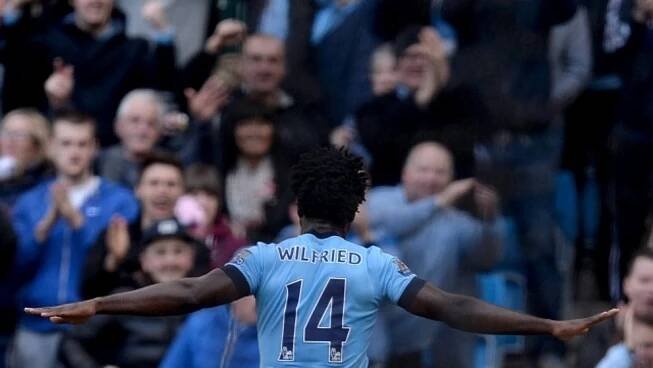Bony Wilfried - první gól za Manchester City - 2