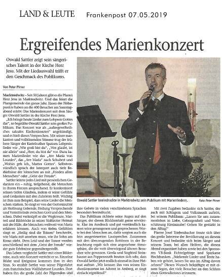 Presse - Oswald Sattler