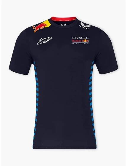 Tričko Red Bull Racing F1 Max Verstappen tmavě modré