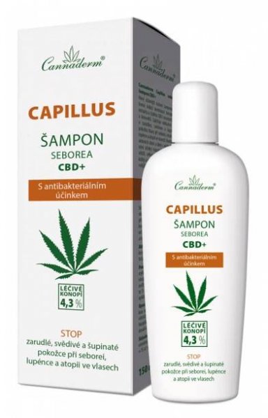 CAPILLUS SEBOREA ŠAMPON CBD+ 150 ml