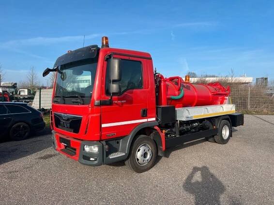 Fekální vůz MAN TGL 10.180 Suction & pressure & rinsing truck na prodej | Autoline CZ