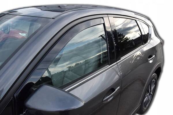 Deflektory ofuky oken pro Mazda CX5 5D 2017- 2ks Typ auta Osobní automobily