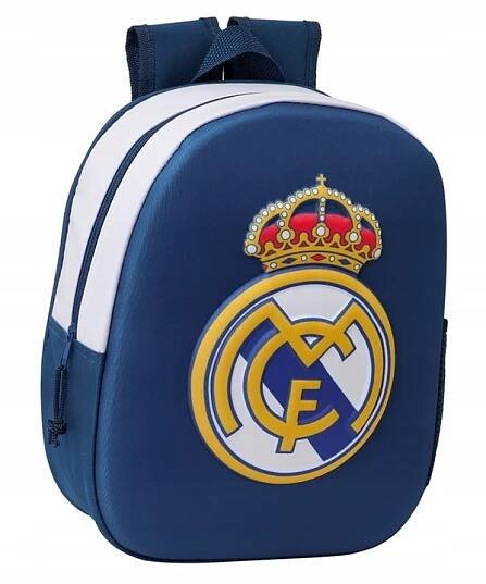Batoh pro předškoláky 3D vzor Real Madrid oficiální