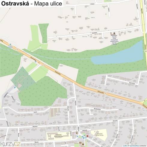 Ostravská - mapy | Kurzy.cz