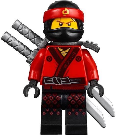 Lego Ninjago @@@ KAI +2 MEČE @@@ figurka z 70618