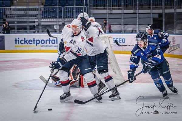 Hokejový zápas HC Slovan Bratislava - HK Poprad v rámci Tipos Extraliga