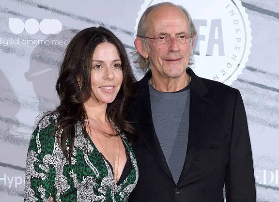 Lisa Lloyd and Christopher Lloyd attend at The British Independent Film Awards on December 4, 2016 in London, England. 