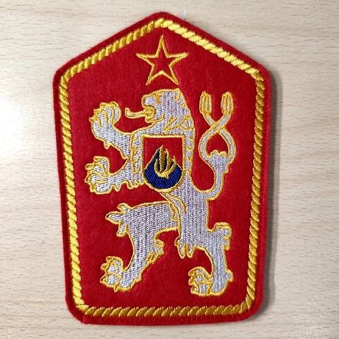 ČSSR LUX - vyšívaná nášivka