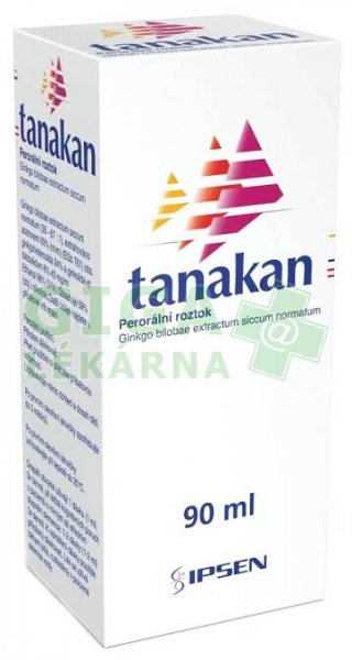 Tanakan roztok 90ml + dávkovač - GigaLékárna.cz