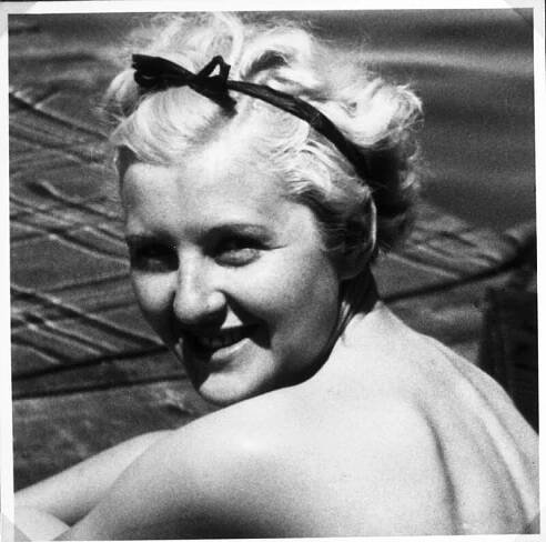 Eva Braun In Italy
