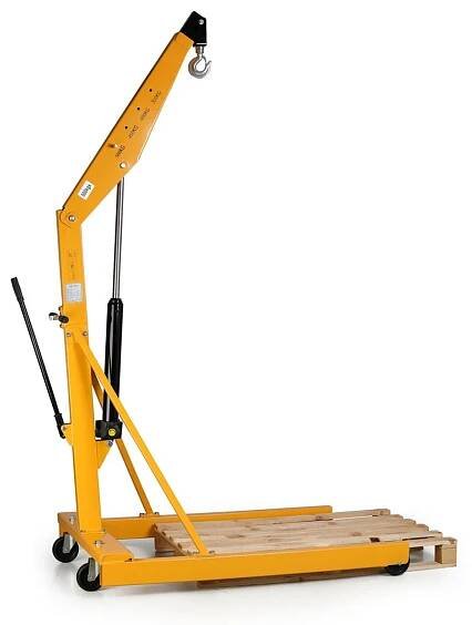 Dílenský jeřáb pro Euro palety, 1000 kg
