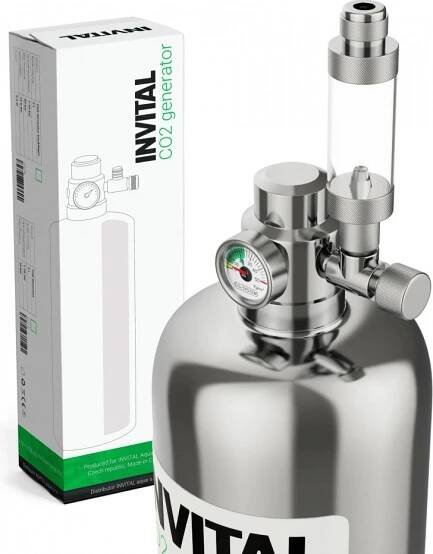 Invital CO2 Generator bez nočního vypínání s 2l lahví