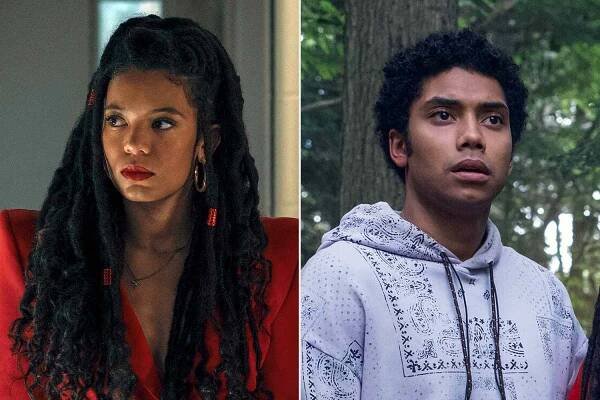 Jaz Sinclair and Chance Perdomo in 'Gen V' season 1