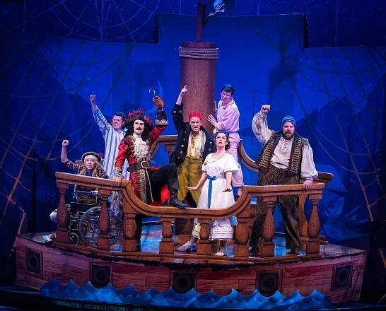 Review: Flying High and Falling Hard in ‘Peter Pan Goes Wrong’
