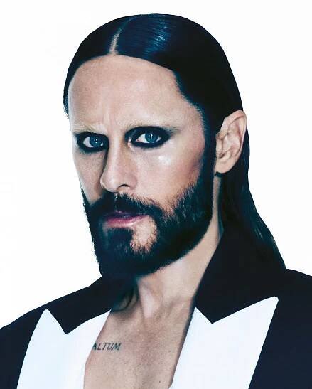 JENNY BROUGH PHOTOGRAPHS JARED LETO AT SHOREDITCH STUDIOS