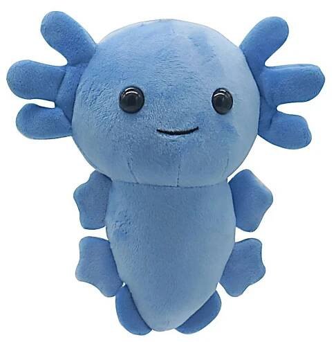 Cozy Noxxiez AX001 Axolotl modrý - vodní dráček plyšový 21 cm