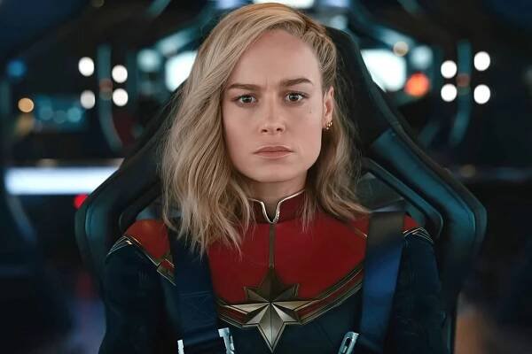 THE MARVELS, (aka CAPTAIN MARVEL 2), Brie Larson as Captain Marvel / Carol Danvers, 2023. © Marvel / © Walt Disney Studios Motion Pictures / Courtesy Everett Collection
