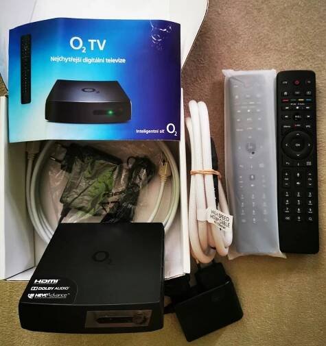 O2 TV set-top box Android - SML-5442TW - záruka do 2.6.2027 - TV, audio, video