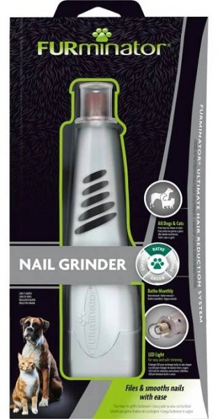 FURminator Nail Grinder elektronická bruska na drápky šedá