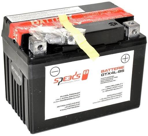 Baterie SPEEDS GTX4L-BS (12V, 3Ah) – Obchodiště.cz