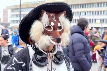 OBRAZEM: Centrem města prošel letošní Masopustový průvod v maskách