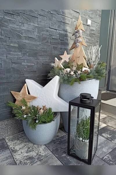 Infinitas possibilidades na decoração oara o Natal. #natal #decoração #inspiraçõesparao natal #espiritodenatal