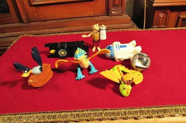 HRAČKY Mcdonalds Happy Meal 7 KS /14697/ - Starožitnosti
