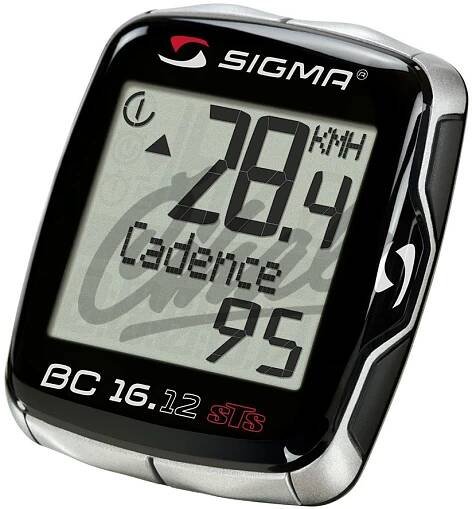 Sigma Computer bezdrátový s kadencí Sigma BC 16.12 STS CAD - Kola Číhal