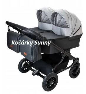 Kombinovaný kočárek pro dvojčata 2v1 Adbor Duo  2021