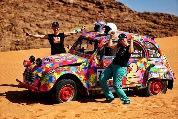 Česká kachna DUCKAR na Dakar Classic 2025 bude bojovat o vítězství