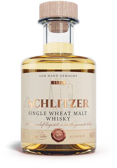 Schlitzer Single Wheat Malt Whisky 200ml – Deutscher Whisky in Miniaturflasche