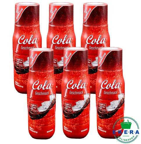 6x Cola dobrý a levný nápojový sirup sirup koncentrát vřídelník 500ml soda limo